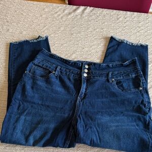 Suzanne Betro Dark Blue Jeans